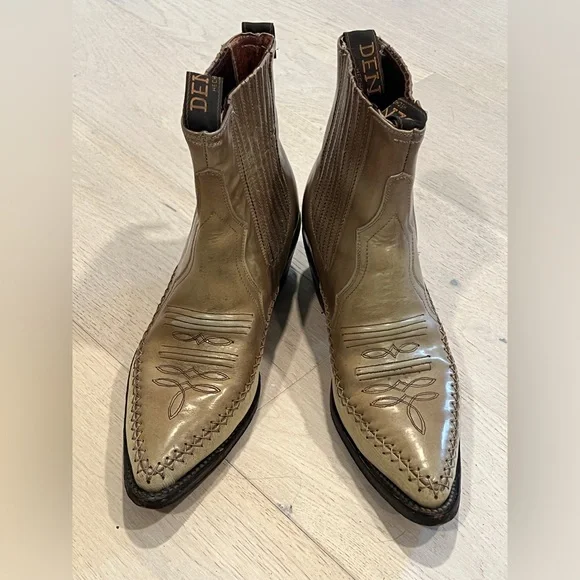 Vintage Denver Western Ankle Boots - Picture 3 of 9